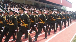 Silahlı Qüvvələrin Hərbi Akademiyasında buraxılış mərasimi olub