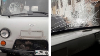 Göygöldə təcili tibbi yardım briqadası təzyiqə məruz qalıb - FOTO 