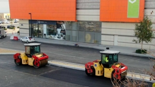 Süleyman Vəzirov küçəsində yenidənqurma işləri davam etdirilir - FOTO - VİDEO