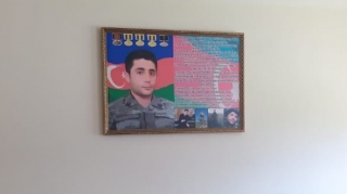 Sinif otağına şəhidin adı verilib - Bakıda  