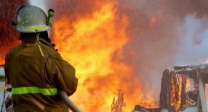 Qusarda köşkdə yanğın baş verib, ölən var