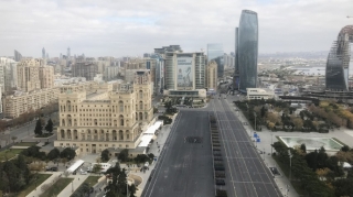 Azərbaycan və Türkiyə prezidentləri Zəfər paradında iştirak edir  - VİDEO