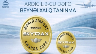 Бакинский аэропорт признан лучшим в Центральной Азии и СНГ 