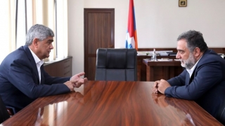 Xankəndidə gərginlik:  Vardanyan Balasanyanı “VURDU”