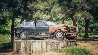 Prezidenti sui-qəsddən  qoruyan avtomobilin son görüntüləri  - FOTO - VİDEO