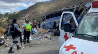 Meksikada avtobus qəzası: 17 nəfər öldü 