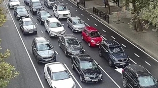 Bakının bir sıra yollarında tıxac müşahidə edilir 