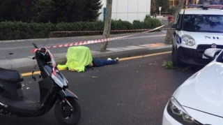 Bakıda "Wolt" şirkətinin əməkdaşı yol qəzasında öldü