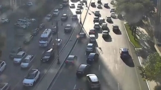 Bakıda bu yollarda sıxlıq var - SİYAHI   - FOTO