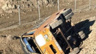 Siyəzəndə ağır QƏZA  – Avtobus aşıb, 10 yaralı var  - VİDEO - YENİLƏNİB