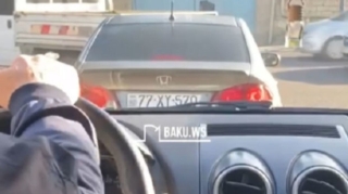 На бакинской улице два года не работает светофор - ВИДЕО 