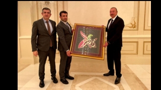 İlham Əliyev Selçuk və Haluk Bayraktarı qəbul edib  - FOTO 