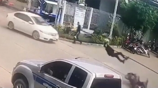 Baykeri tok vurdu; şok keçirdi -ANBAAN VİDEO  