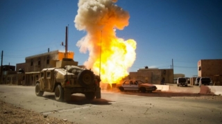 Əfqanıstanda "Taliban" üzvlərinin avtomobili partladılıb