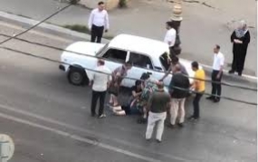 Bakıda qadın piyadanı  avtomobil vurdu