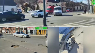 Gəncədə Hacıbala Abutalıbovun irsi davam edir; yol çəkilib sonra qazılır - VİDEO 