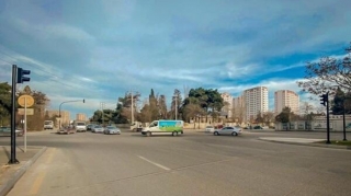 Bakının bu prospektində işıqforlar işləmir 