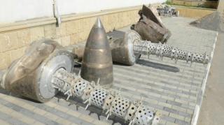 Обломки ракет "Искандер", выпущенных Арменией на Азербайджан  - ФОТО