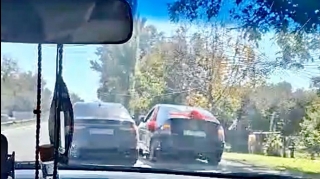 Qəbələdə toy kortejini “yarışa” çevirən “Prius” sürücüsü - 77-EL-784   - VİDEO