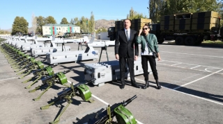 “HAROP”, “Quzğun” və “Qırğı” PUA-ları Qubadlıda - FOTO 