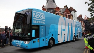 "Mançester Siti"nin avtobusuna HÜCUM EDİLİB - FOTO  