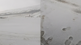 Kəlbəcər və Laçına qar yağdı - VİDEO