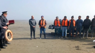 Kiçikhəcmli gəmi istifadəçiləri üçün silsilə maarifləndirmə tədbirləri keçirildi - FOTO