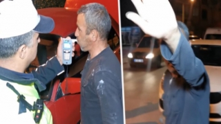 Türkiyədə içkili halda saxlanılan sürücü:  "Mən azərbaycanlıyam, ayıb olsun sizə" - VİDEO 