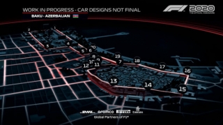 "Formula 1" oyunu üçün Bakı Şəhər Halqası seçildi