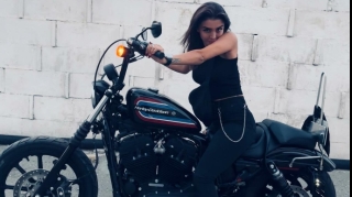 Rəqqasə "Renka" motosiklet aldı  - FOTO