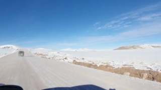 Kəlbəcər ağ örpəyə büründü – VİDEO 