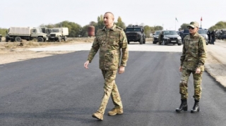 İlham Əliyev Ağalıda təməlqoyma mərasimində iştirak edib - VİDEO