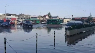 Проливные дожди затопили ряд территорий в Азербайджане - ВИДЕО