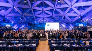 ADSEA rəsmisi Budapeştdə tədbirdə çıxış edib - FOTOLAR