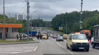 Moskvaya giriş və çıxış yoxlanılır - FOTO 