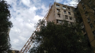 FHN Bakıda kranın aşması ilə bağlı məlumat yaydı