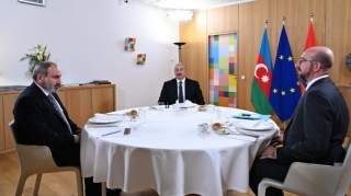 Brüsseldə görüş başladı - FOTO 