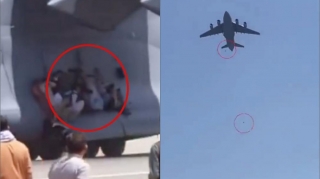 Şassisində insanlarla havaya qalxan təyyarənin heyəti barədə qərar verildi – VİDEO 