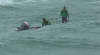 Lənkəranda itkin düşmüş digər balıqçının axtarışları davam etdirilir - VİDEO