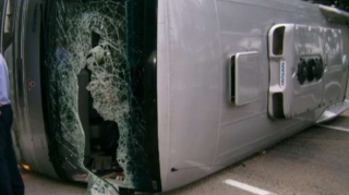 Avtobus qəzaya uğradı, 7 nəfər öldü 