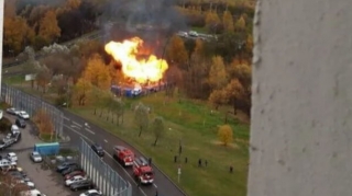 Moskvada qaz paylayıcı yarımstansiyada güclü partlayış – ANBAAN VİDEO 