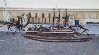 Düşmənin Füzulidə atıb qaçdığı silah-sursatın sayı açıqlandı - FOTO