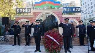 Şəhid gömrükçü Ülvi Hacıyev doğum günündə anılıb  - FOTO
