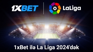 1xBet  La Liqa matçlarında reklam üçün media hüquqlarını 2024`cü ilə qədər uzadıb