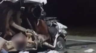 Yeddi nəfərin öldüyü qəzadan görüntülər - FOTO