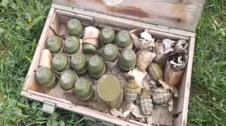 Cəbrayılda 23 qumbara aşkarlandı  - VİDEO