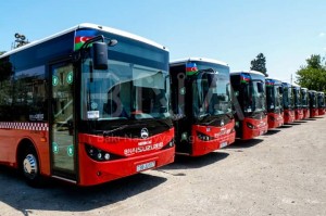 Bakıya yeni avtobuslar gətirilib  - FOTO