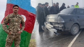 Salyanda ağır qəzada həlak olan şəxs general Mais Bərxudarovun SÜRÜCÜSÜ OLUBMUŞ   - FOTO - VİDEO