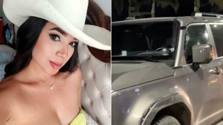 Tanınmış kolumbiyalı model avtomobilində güllələndi 