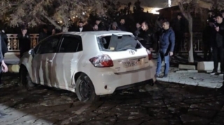 Sərxoş sürücü qəza törətdi - FOTOLAR 